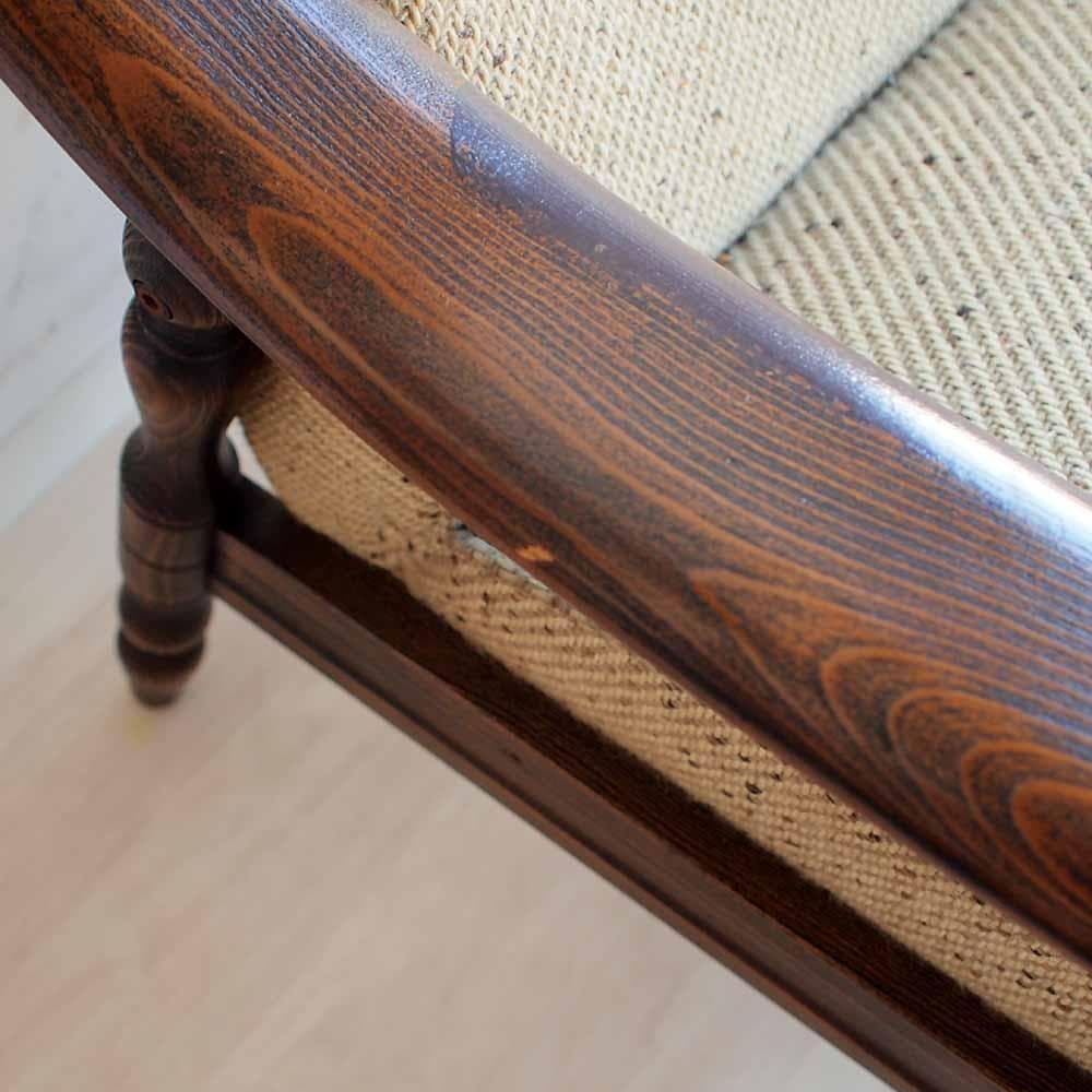 オールドカリモク シングルソファ A ビンテージ ZR24194