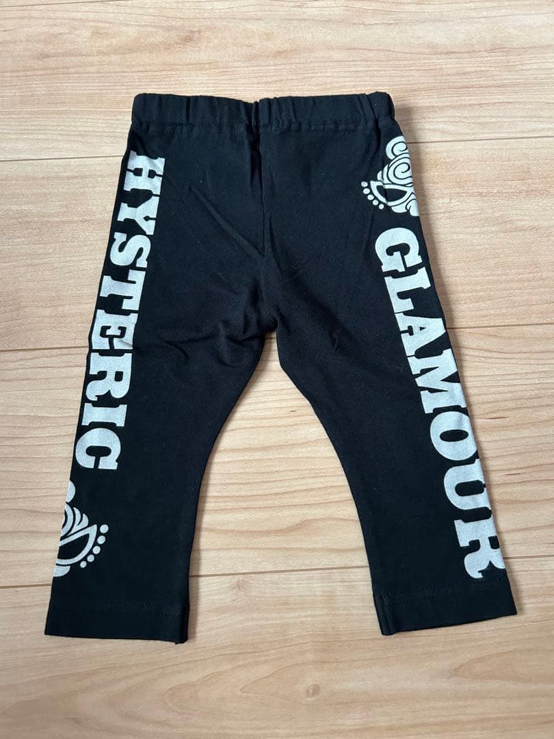 HYSTERIC キャラクター柄長袖Tシャツとパンツセット 95cm