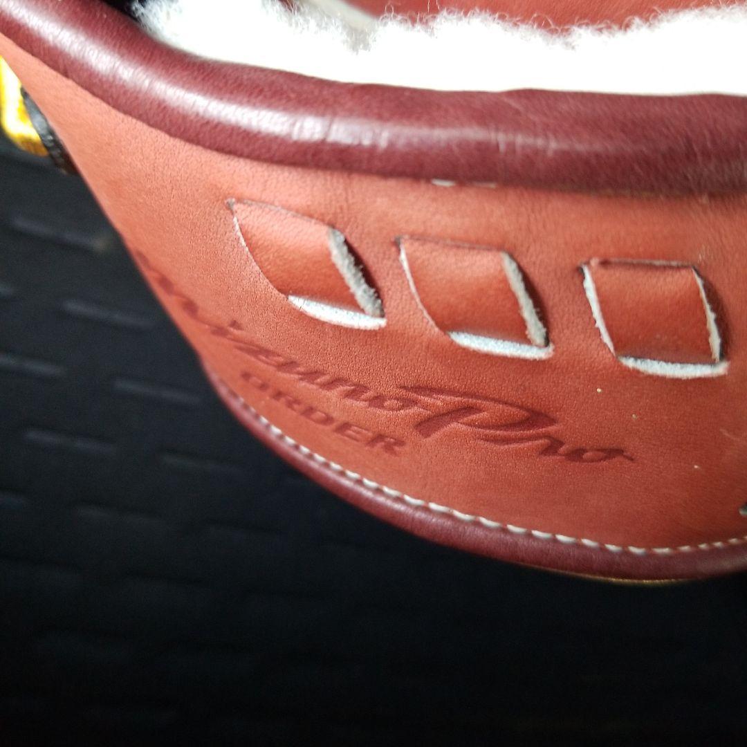 ミズノプロ　硬式オーダー　グローブ　プレキシーキップレザー　芳賀JAPAN