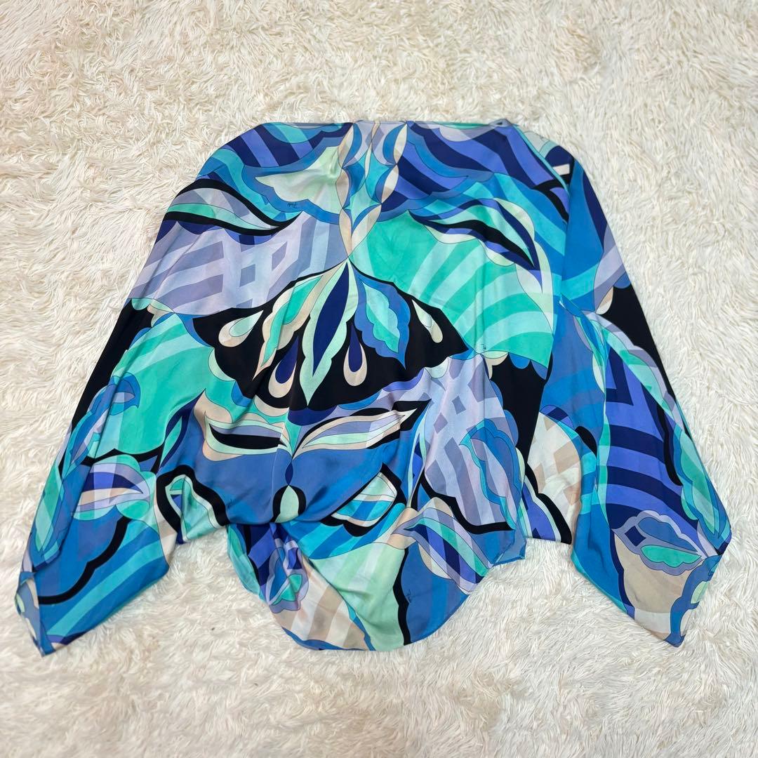 エミリオプッチ　シルク　ドルマンスリーブ　ブラウス