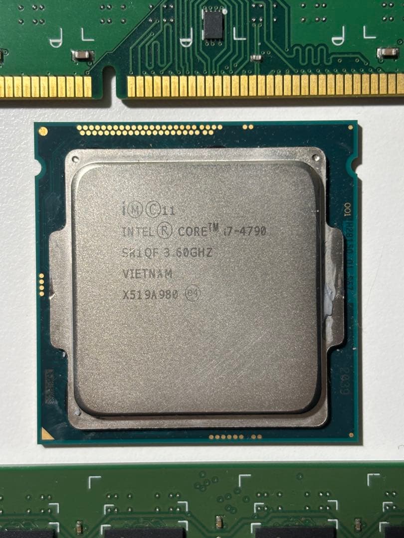 i7 4790 CPU 32GB メモリ GTX 1050 PC パーツ セット