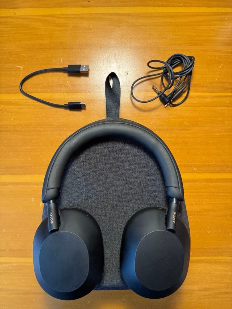 SONY ブラック ヘッドフォン