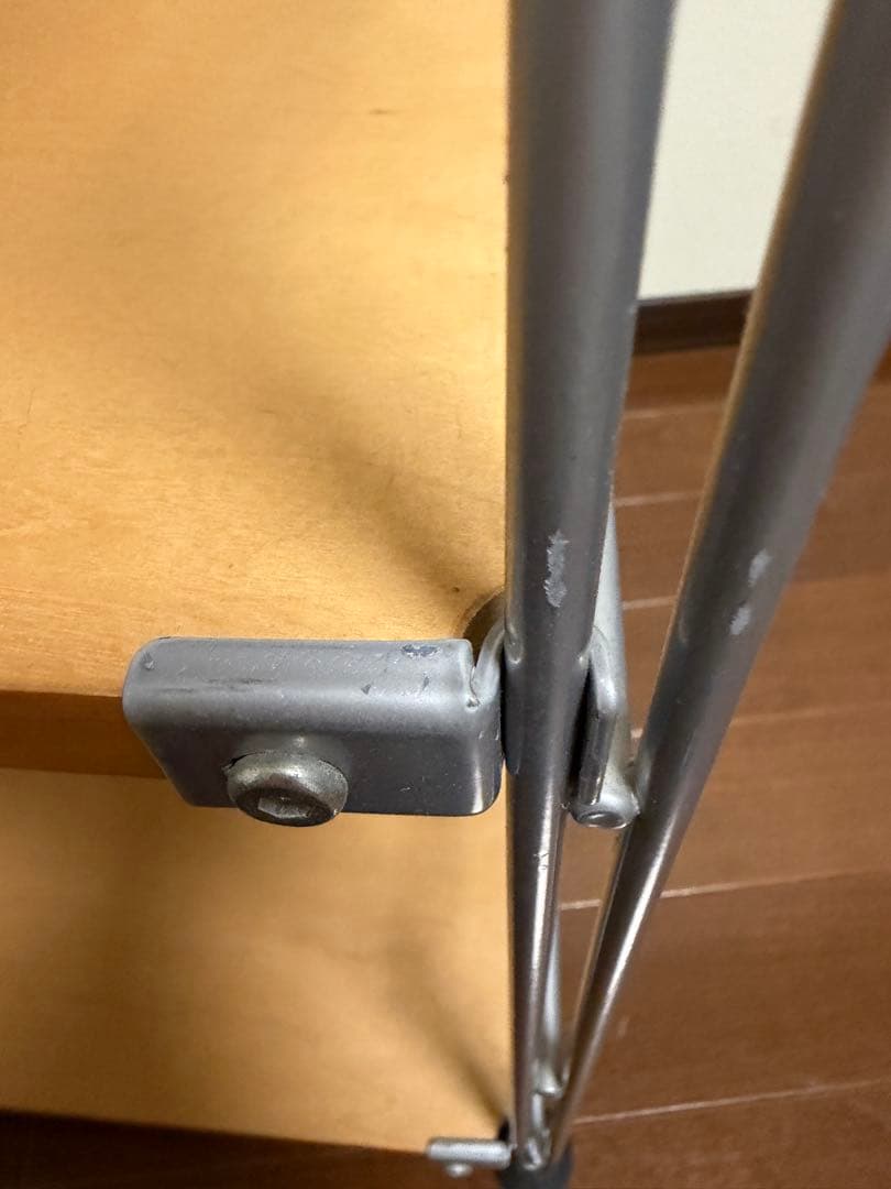 無印良品　ステンレスユニットシェルフ5段