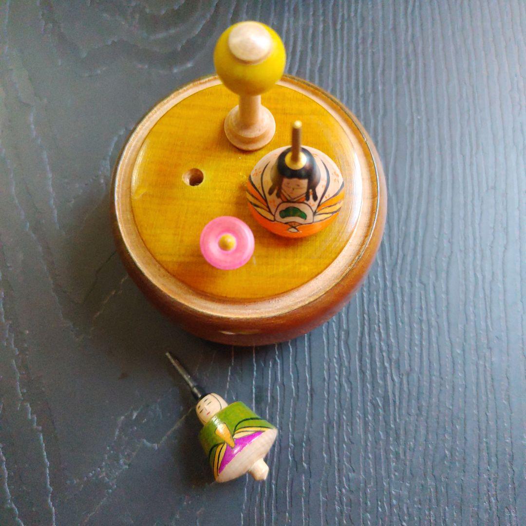 木製　ミニチュア　お雛様
