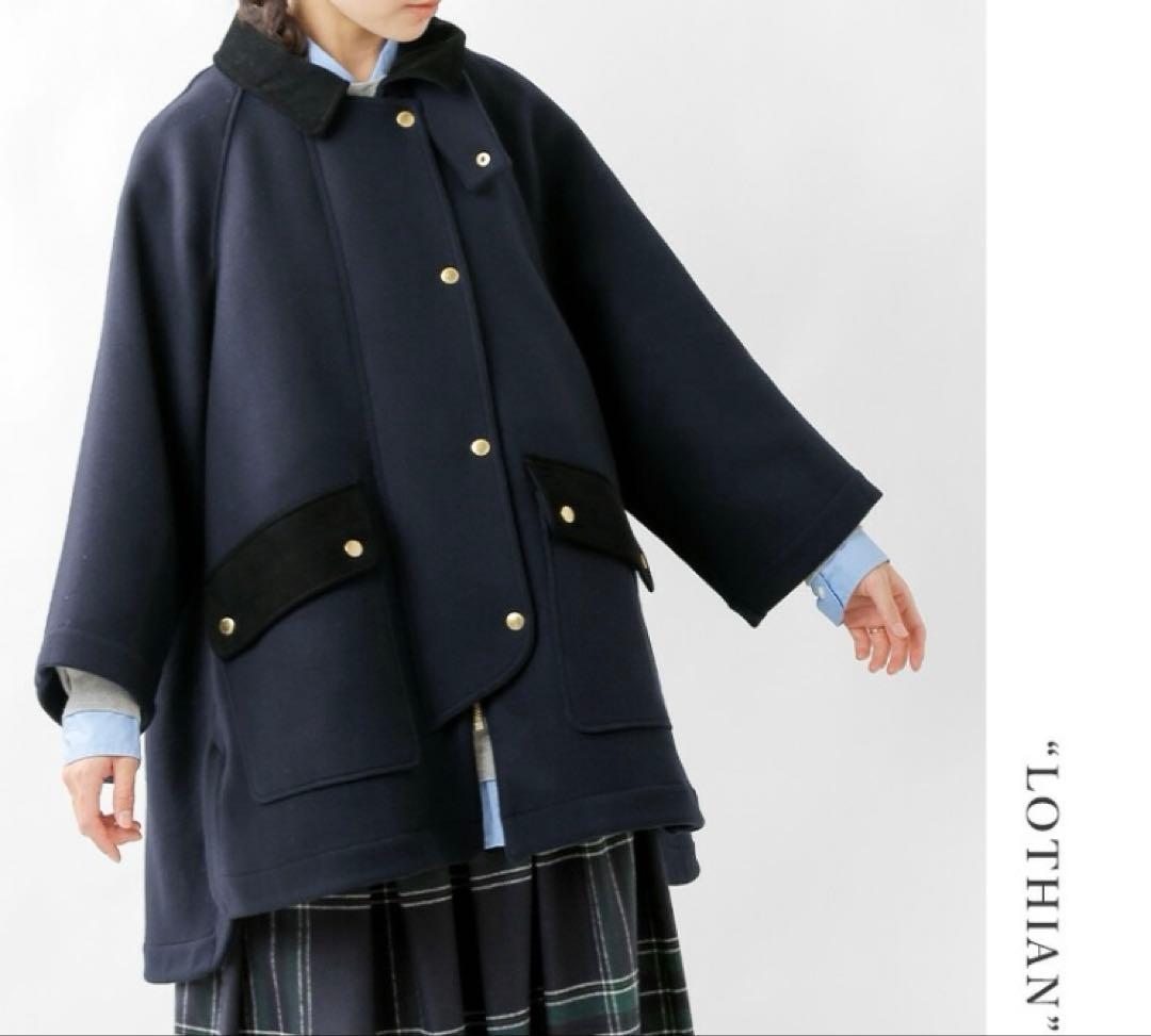Traditional Weatherwear Lothian ネイビー美品34