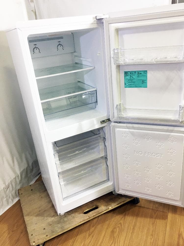 宅内搬入込み★Haier 148L 冷蔵庫【JR-NF148B-W】ECU5