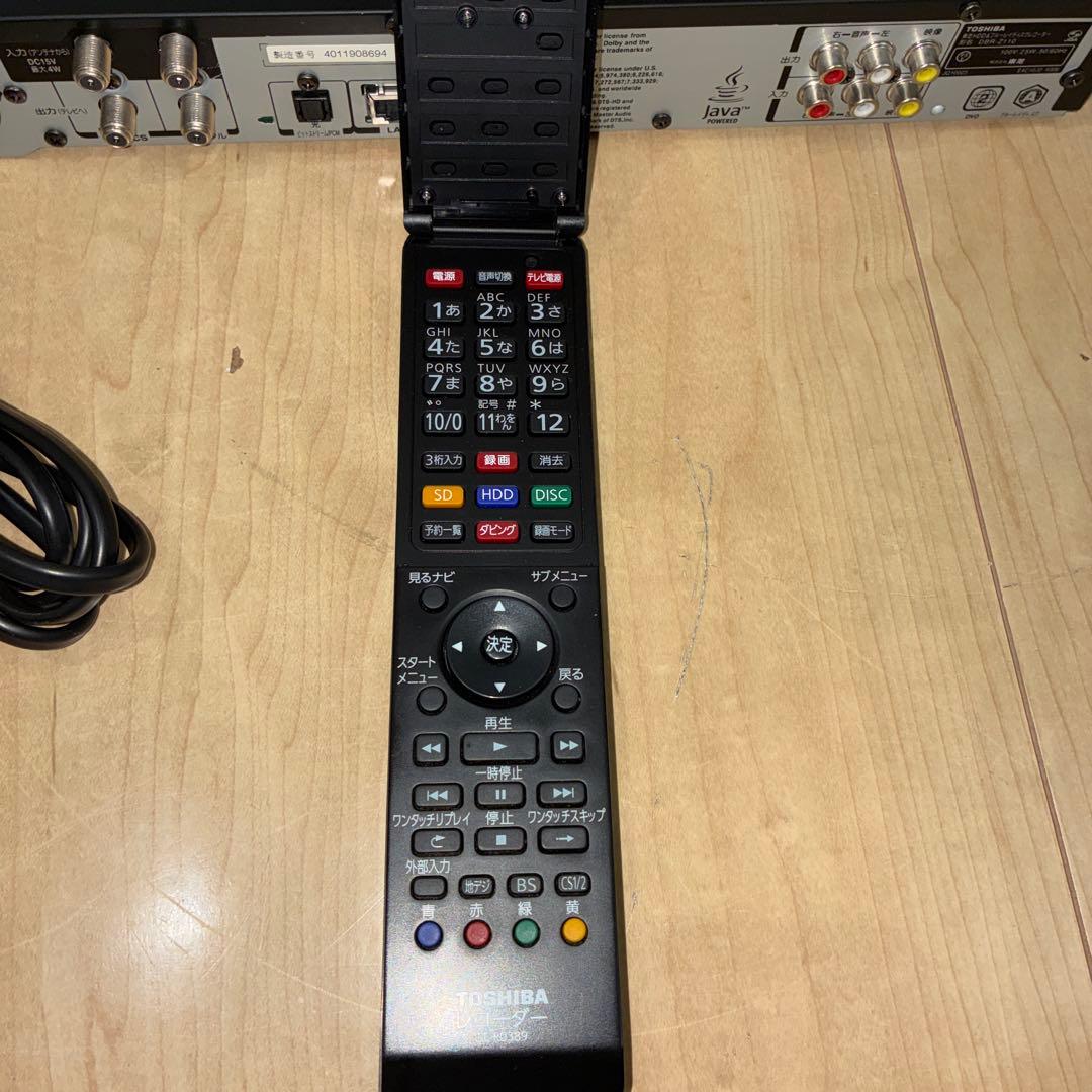 東芝　ブルーレイレコーダー　DBR-Z110 動作ok です