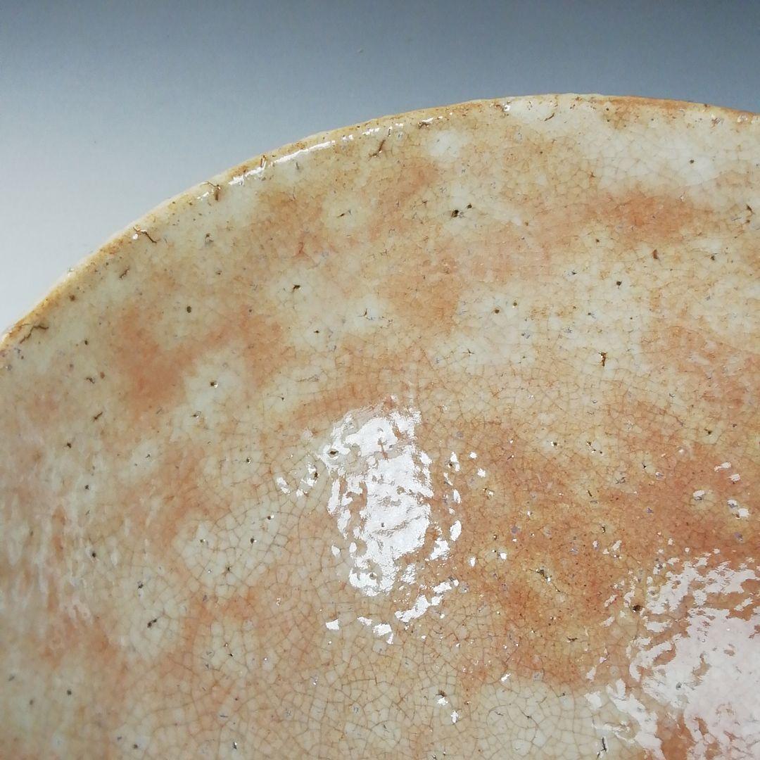 Ｗ１０７　茶碗　『萩茶碗』『天鵬山　広瀬淡雅 造』　共箱　抹茶碗　茶道具