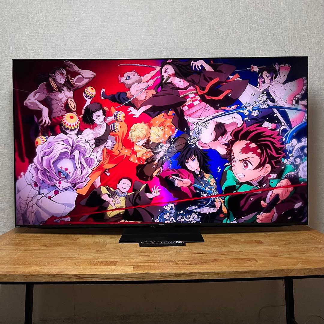 シャープ 65V型 4K 液晶テレビ AQUOS 4T-C65EP1 量子ドット