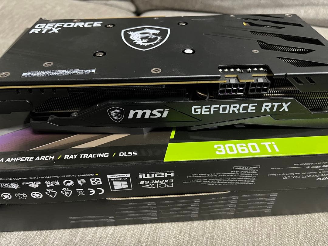 グラフィックボード・グラボ・ビデオカード MSI GeForce RTX 3060 Ti Gaming X