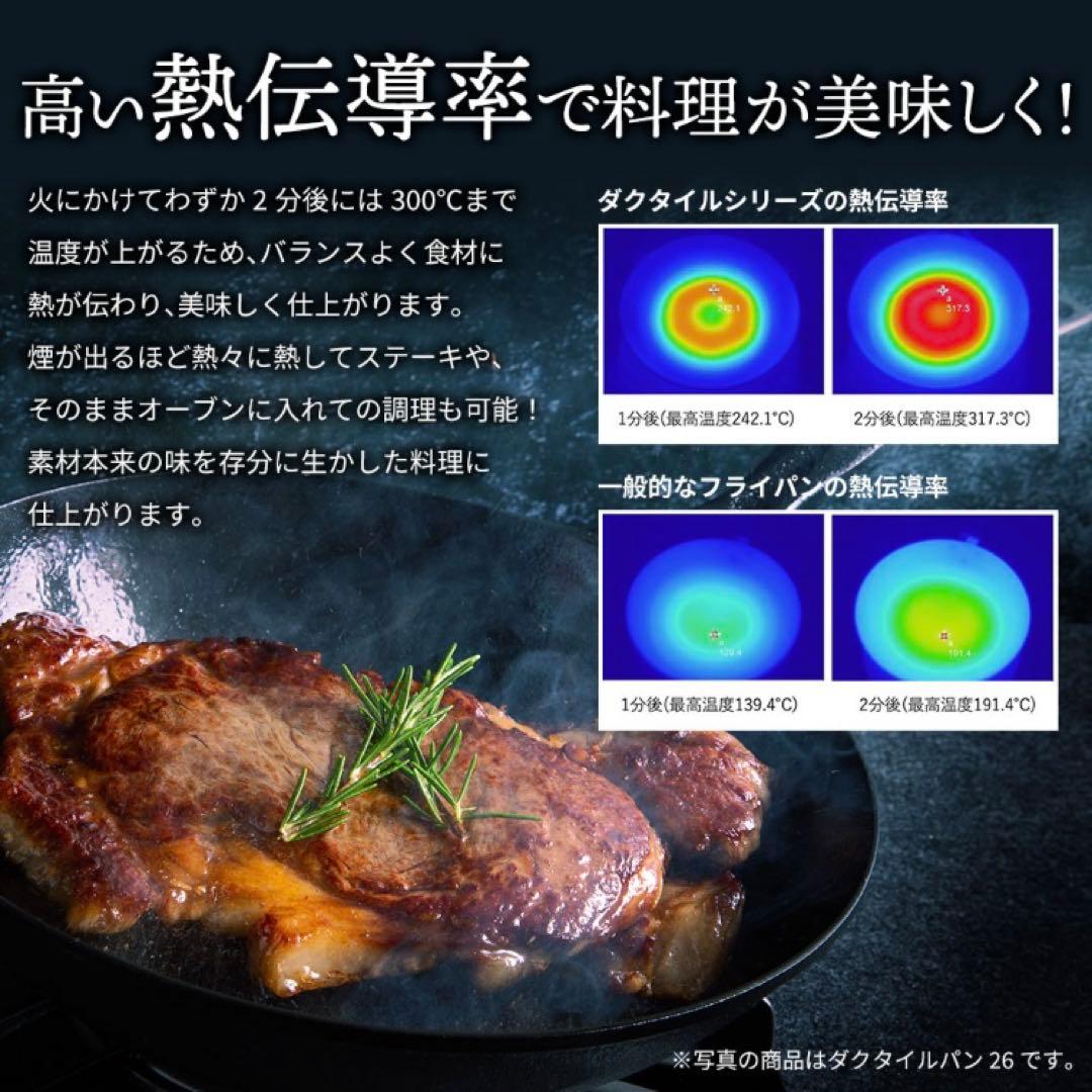 ダクタイルパン 26cm 新品未使用　箱付き