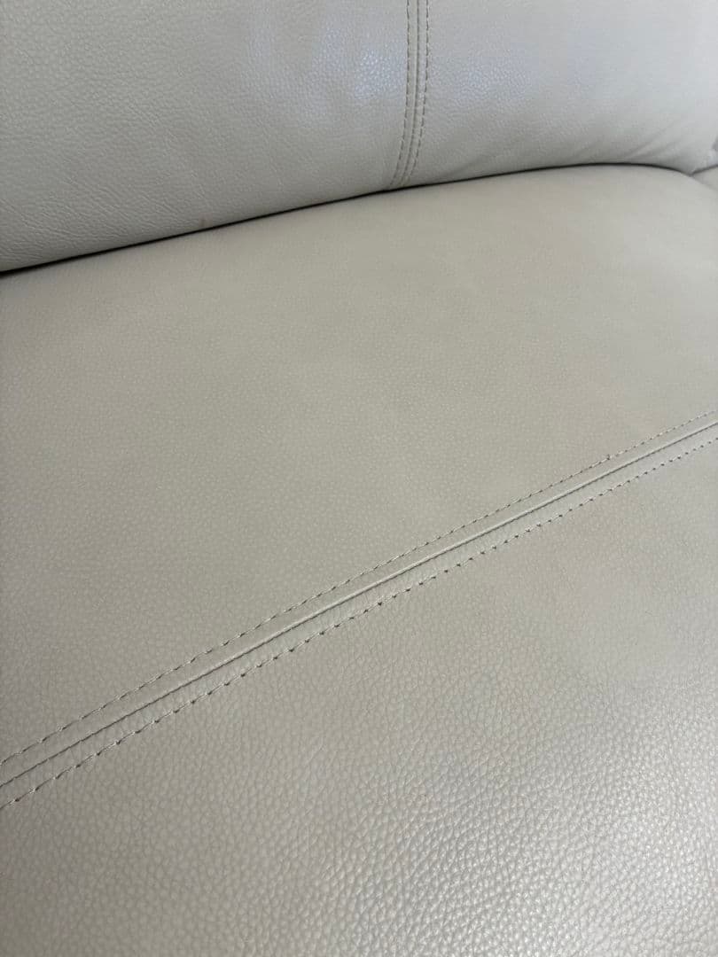 ​【高級/総本革】高機能！電動リクライニングソファ 3人掛け