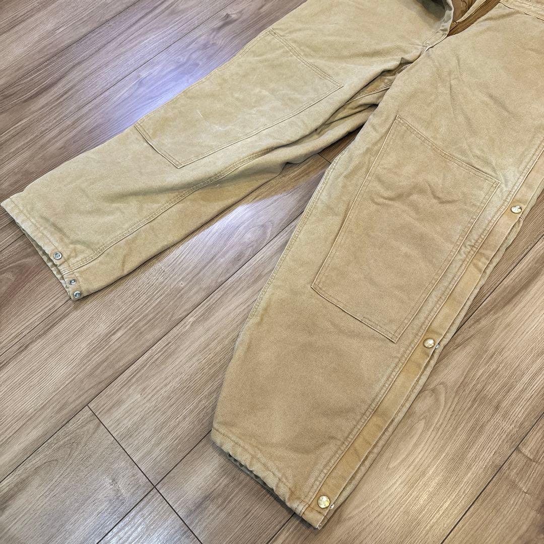 90s Carhartt カーハート ダブルニー ビブ オーバーオール ダック