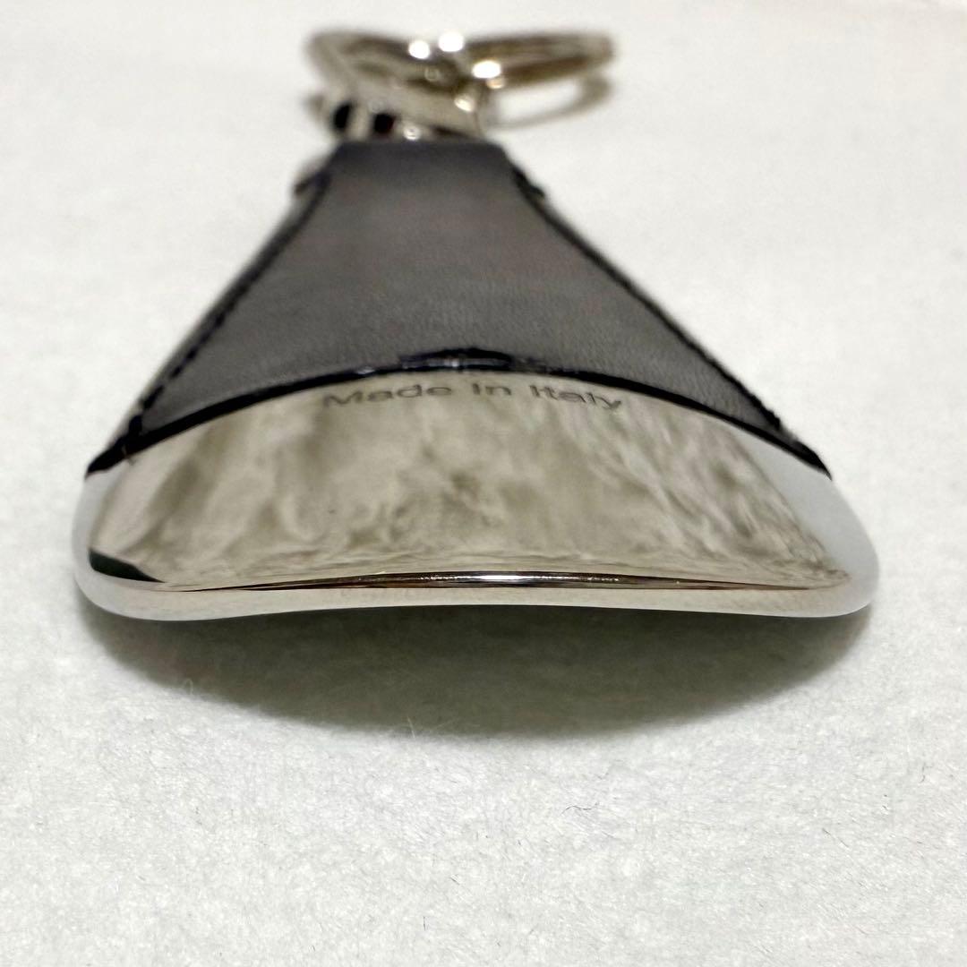 美品 BERLUTI ベルルッティ シューホーン キーリング カリグラフィー