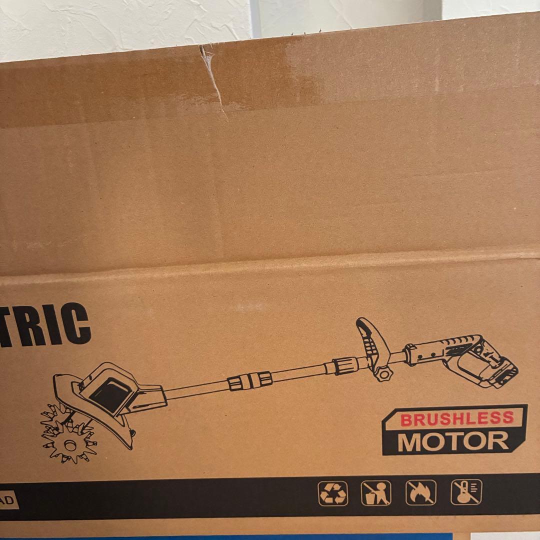 ⭐︎新品未使用⭐︎耕運機 家庭用 充電式　耕幅255mm/耕深220mm PSE