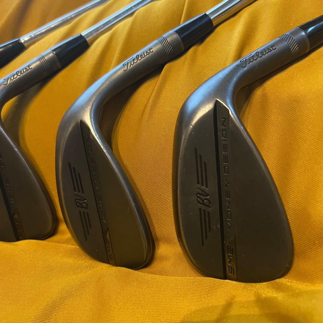 ◉ タイトリスト VOKEYDESIGNＳＭ8 46.48.52.58 ブラック