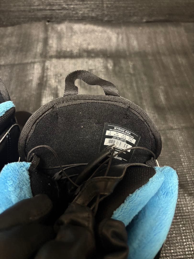 Salomon M-Wave スノーボードブーツ 黒/青 23.5