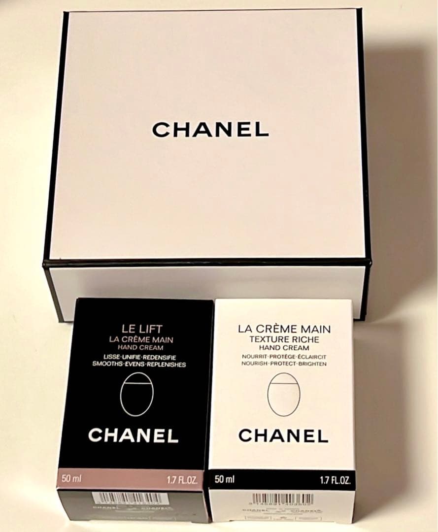 【シャネル】新品未開封！ハンドクリーム2種類！ ギフトBOXセット！