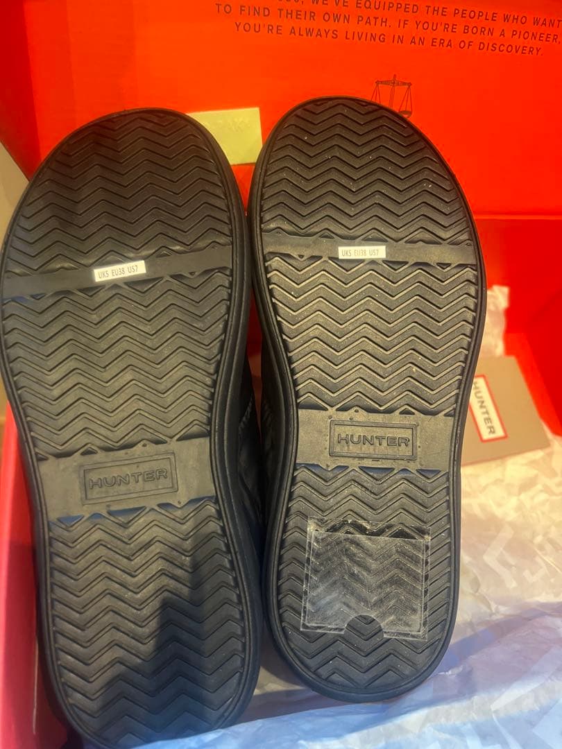 HUNTER ショートブーツ　24センチ　箱無しです。