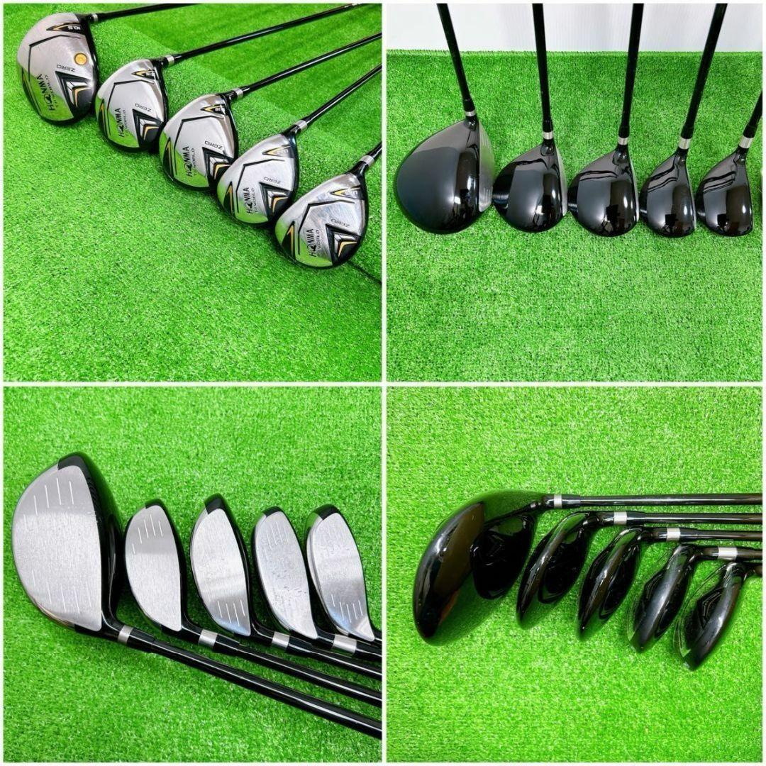 【豪華13本】ホンマ ツアーワールド ゼロ メンズクラブセット バッグ付 初心者