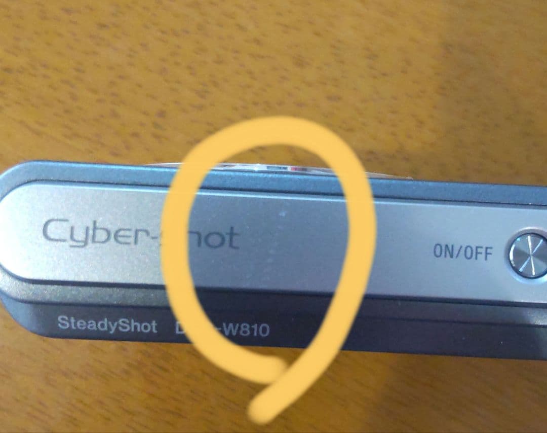 【動作確認済】SONY DSC-W810 コンパクトデジカメ