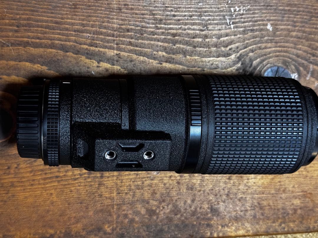 ケース付きNikon ED AF MICRO NIKKOR 200㎜ 1:4 D