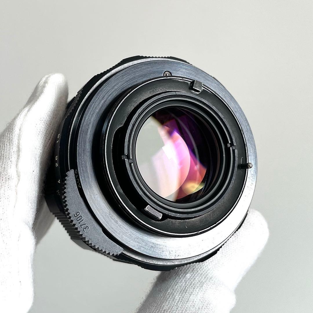 【虹色多重フレア】PENTAX Super Takumar 55mm f1.8