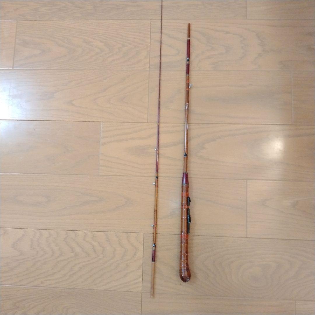 ち*ぬ様 釣り道具　黒鯛筏和竿　別誂竿一軟調子