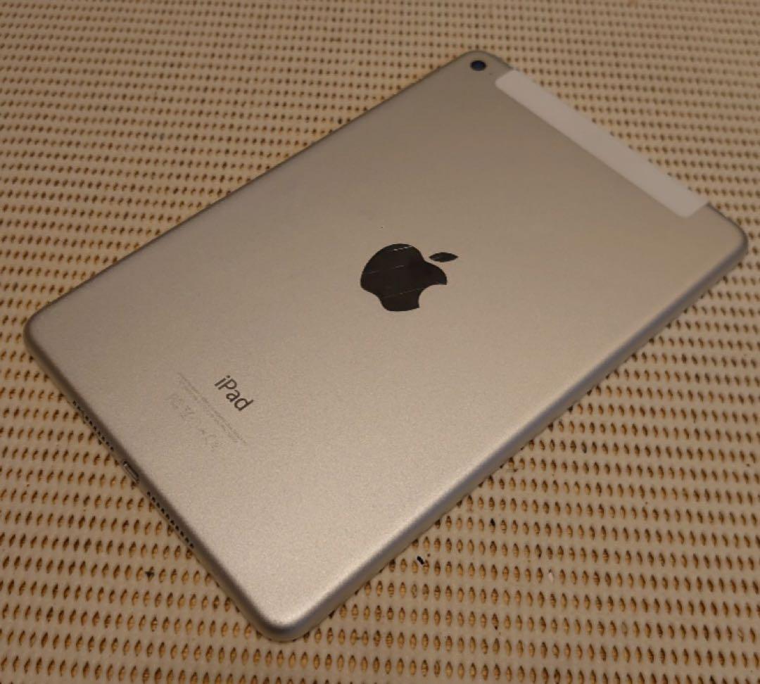 完動品SIMフリーiPadmini4(A1550)本体32GB送料込UHGC4