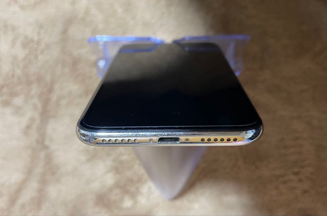 IphoneX シルバー256GB SIMフリーバッテリー100%