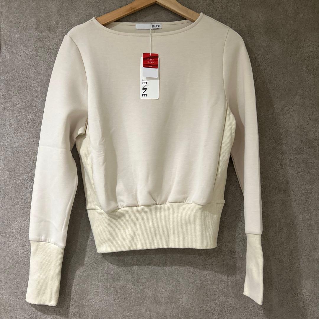 【タグ付き未使用】ジェンヌ 日本製美ライントレーナー 新品