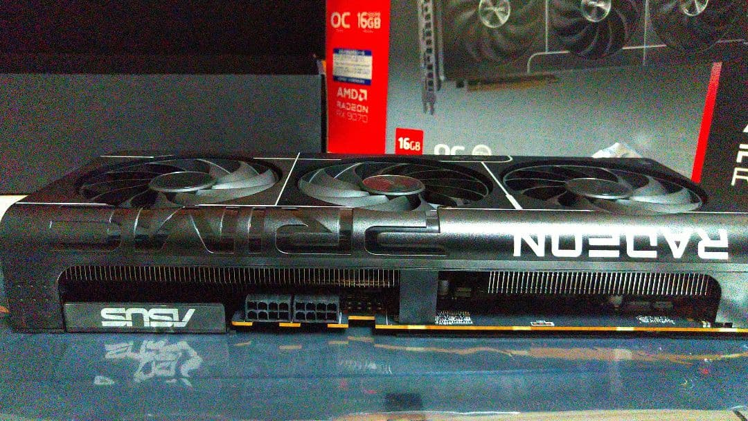 【中古品】 ASUS PRIME-RX9070-O16G (Radeon)