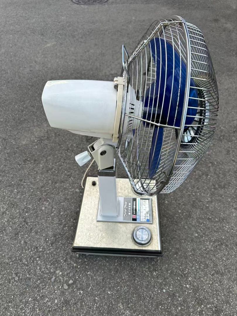 National 扇風機 F-35MA子供がガードに触ると羽根が止まるストップ