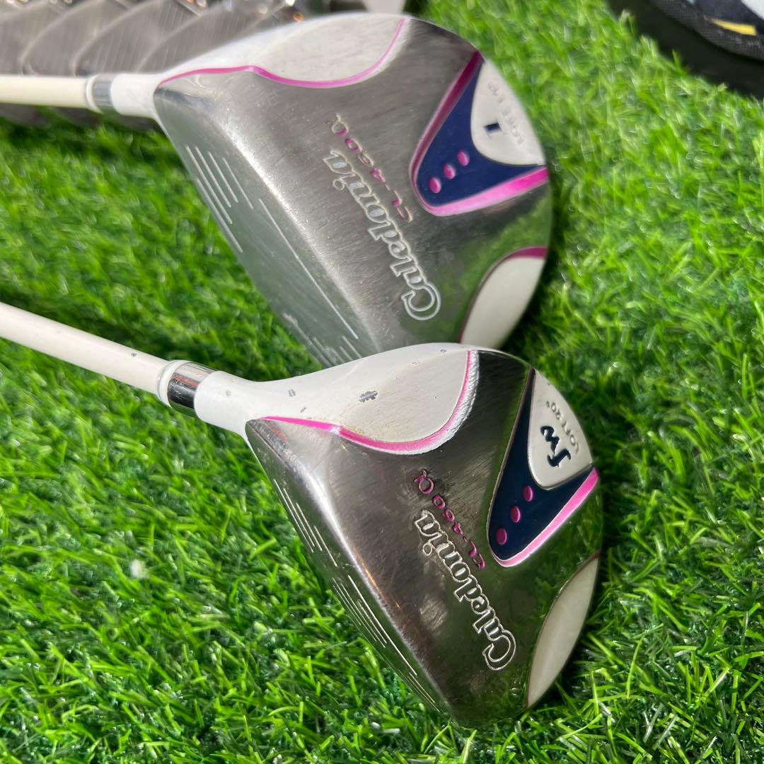 カレドニア レディース　ゴルフクラブ　セット バッグカバー付