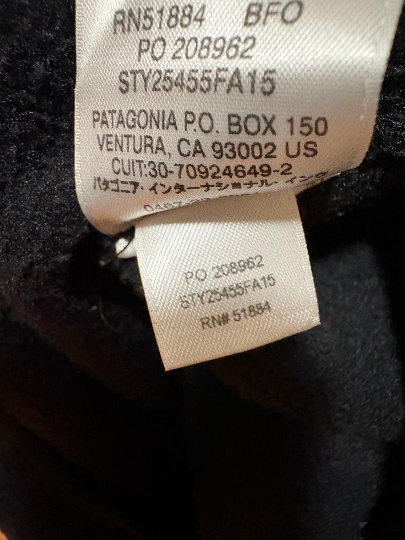 パタゴニア ウィメンズ ライトウェイトシンチラスナップT XL オールブラック