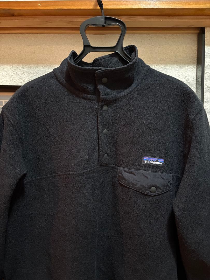 パタゴニア ウィメンズ ライトウェイトシンチラスナップT XL オールブラック