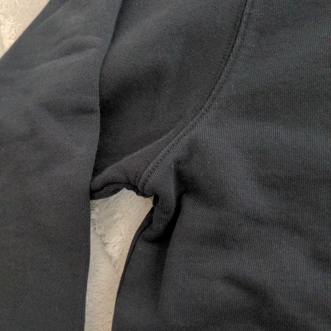 未使用　メゾンキツネ　パーカー　黒　Ｌサイズ　フーディー　長袖　スエット　キツネ