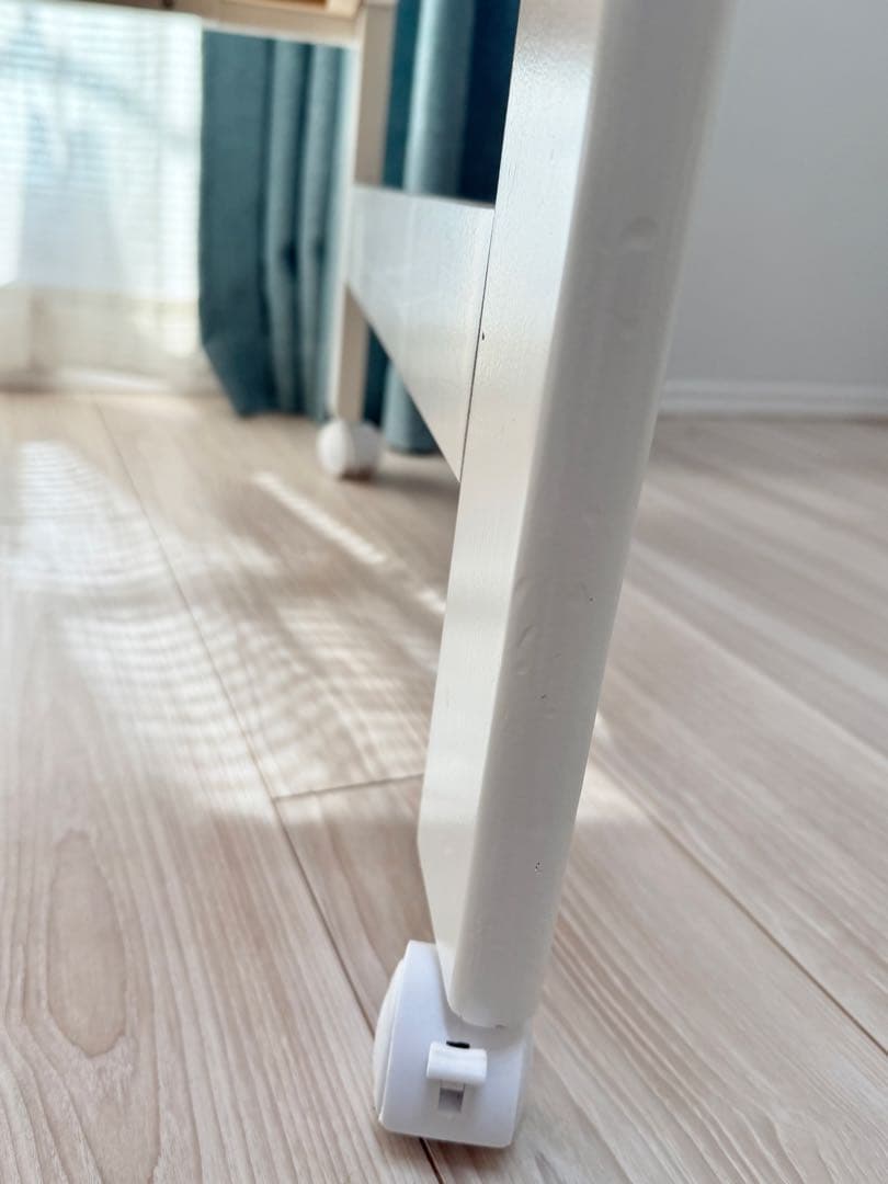 ベビーベッド　カトージ　ミニ　ハイタイプ　ホワイト 木製