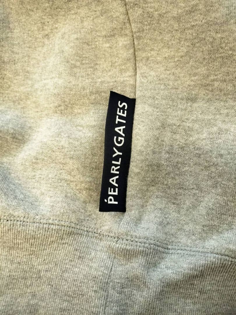 【新品】日本製 パーリーゲイツ ミッキー スウェット グレー サイズ6 裏起毛