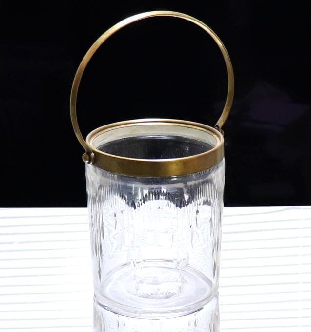 オールド・バカラ ブロンズ装飾 激レア モリエール ビスケットジャー