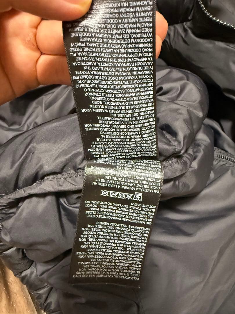 THE NORTH FACE ブラック 1996レトロ ヌプシ ダウン us規格