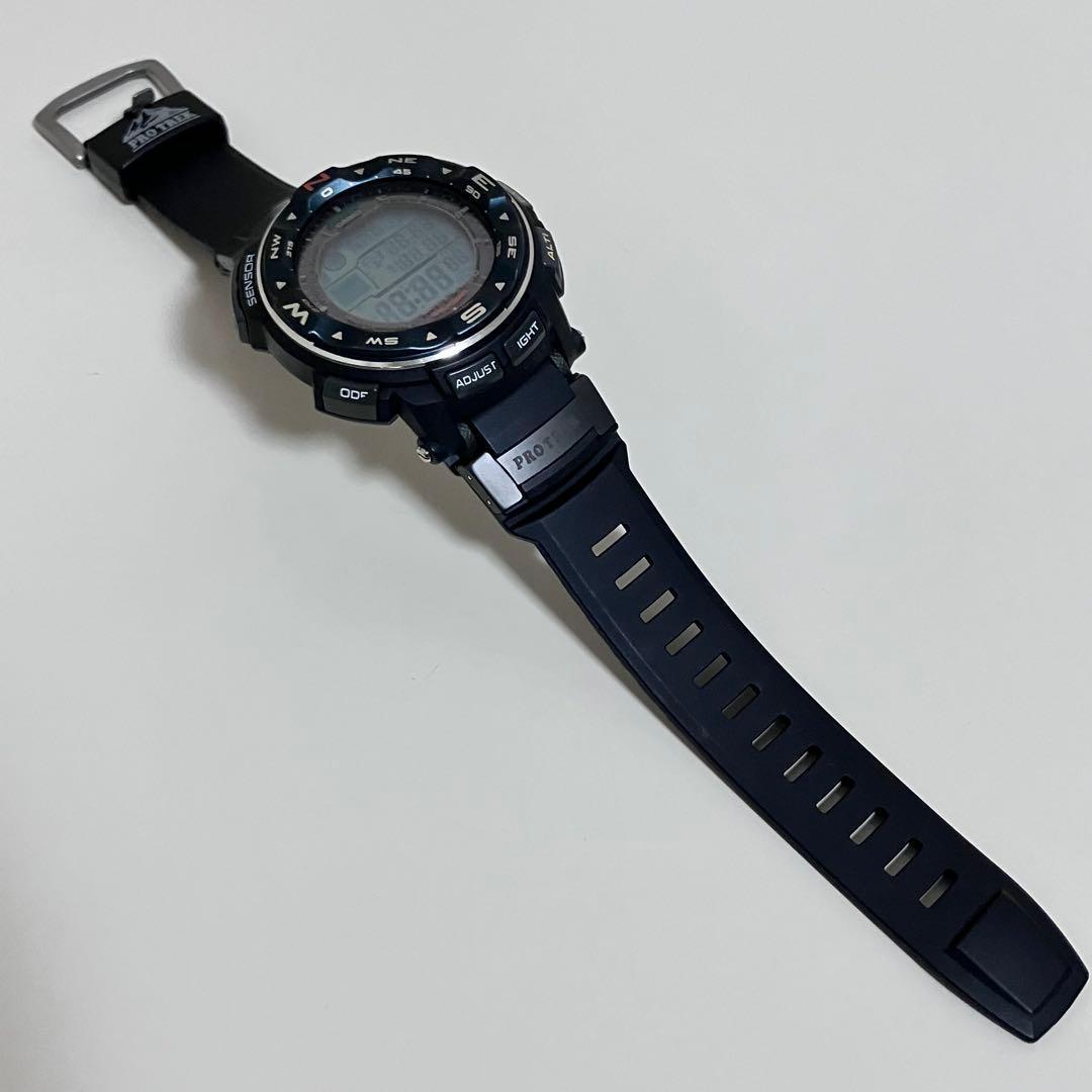 【動作良好】 CASIO PROTREK PRW-2500 電波ソーラー