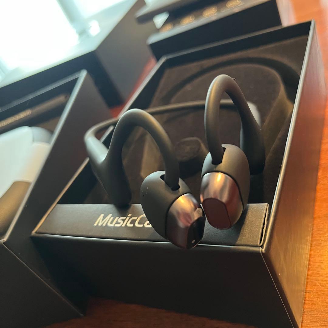 VibeLens MusicCam 2K対応 カメラ付き骨伝導イヤホン 初期化済