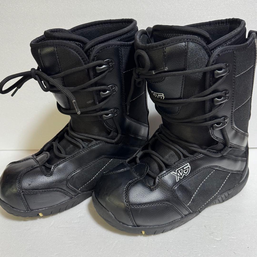 27cm スノーボードブーツ 黒色ブラック　男性用初心者軽量格安処分