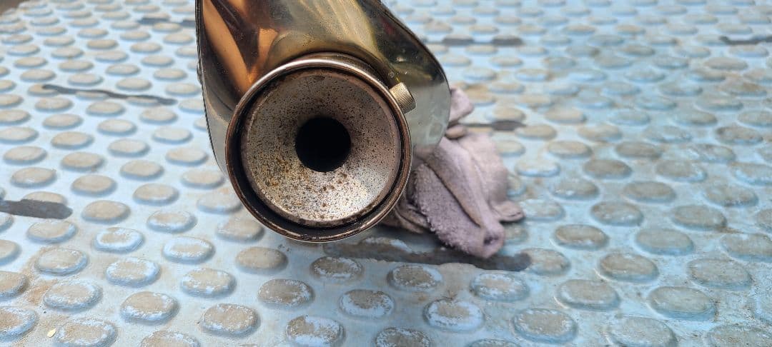 スカイウエーブ650　ヨシムラ チタン&ステンレス