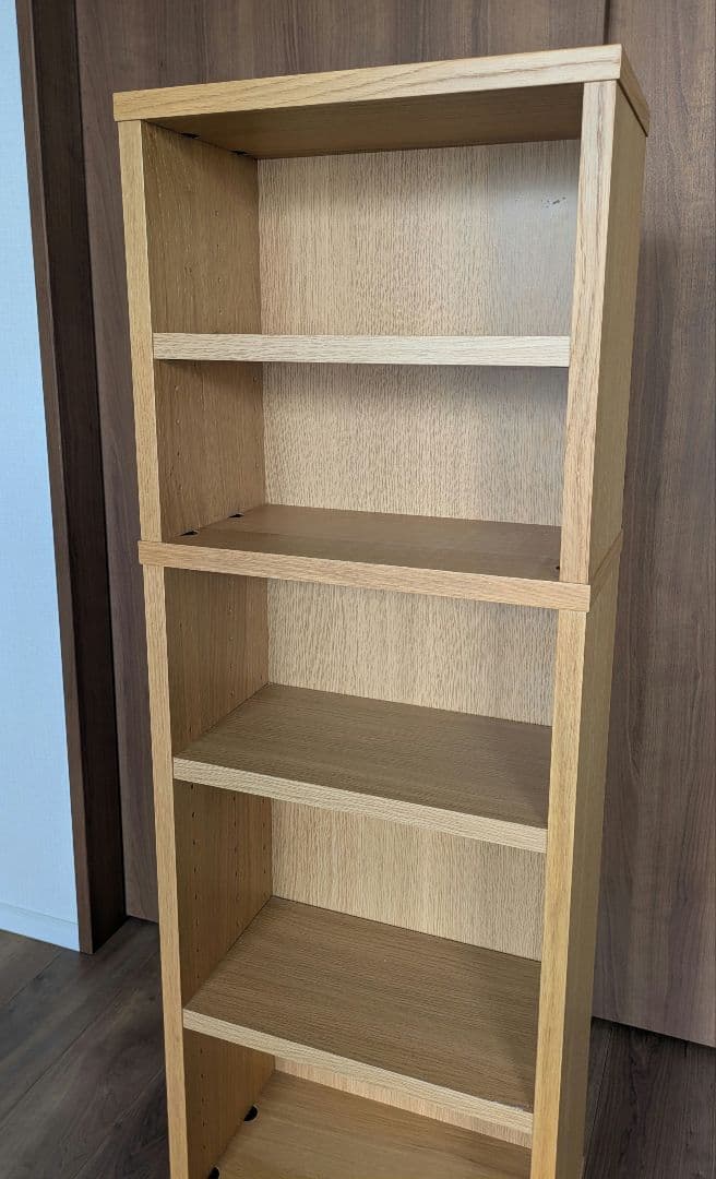 【連休限定値下げ】無印良品　オーク材　薄型ラック　雑貨棚 廃盤