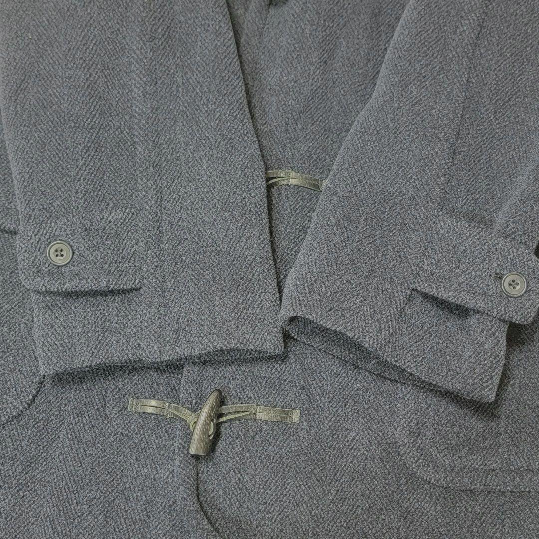 99AW チベット社 ムーアブルック製 カットパイル ダッフルコート 濃紺