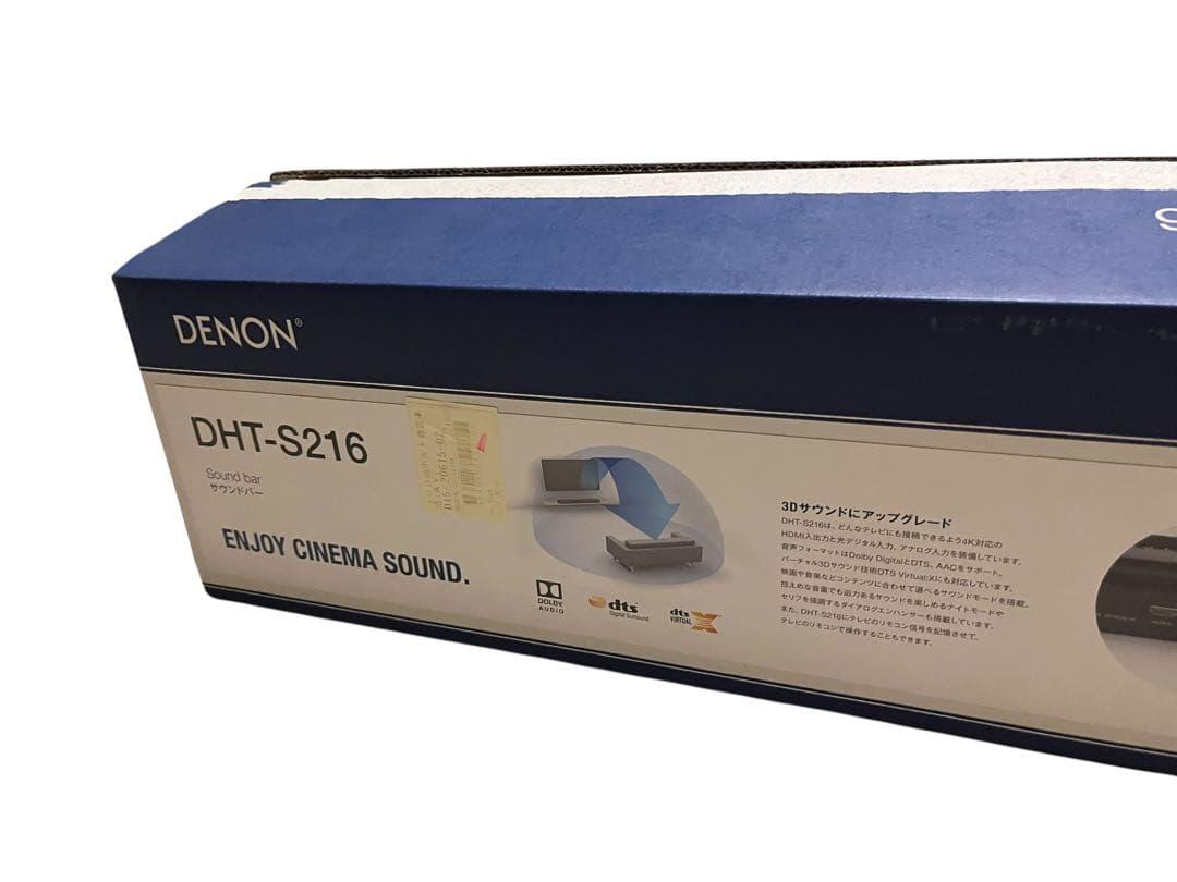 美品 DENON DHT-S216 サウンドバー デノン ホームシアター