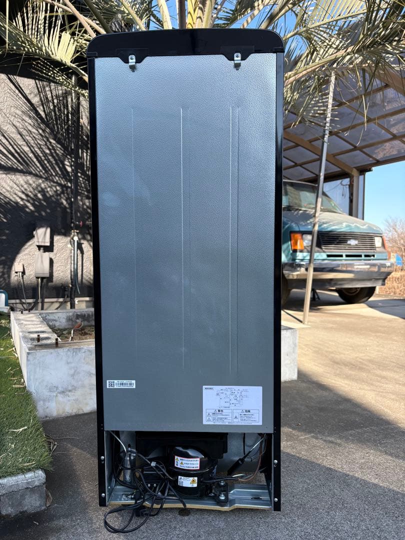 HA1480 オーヤマ 2023 冷凍冷蔵庫 PRR-122D-B 114L 黒