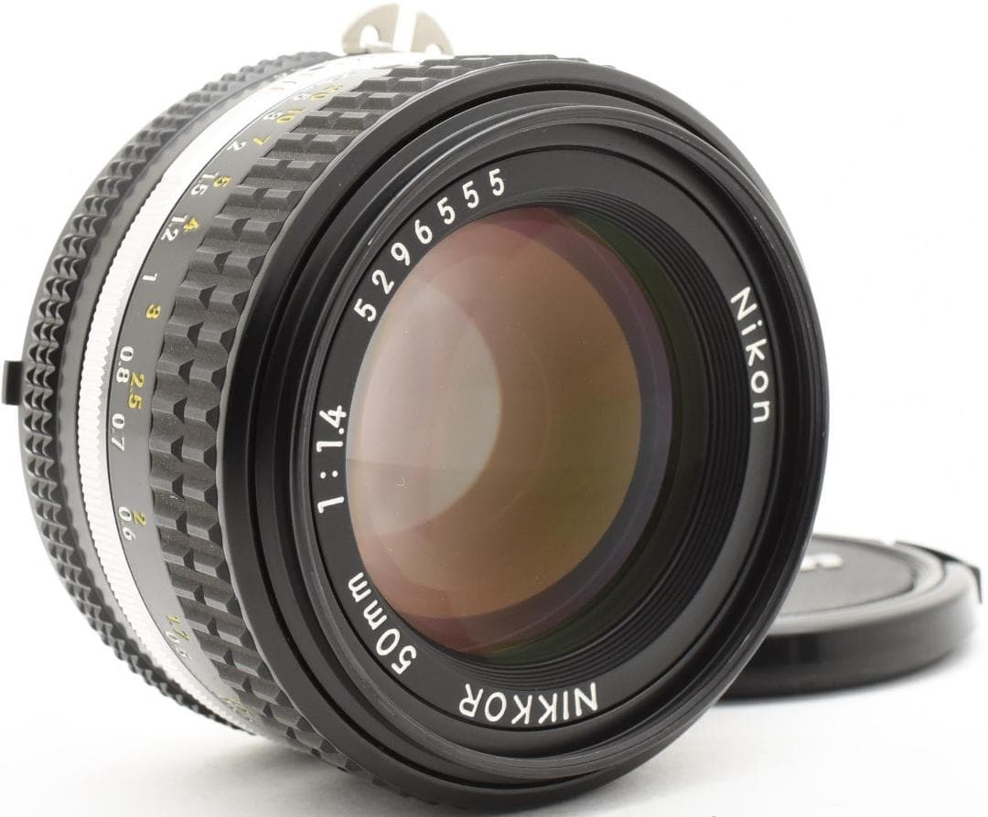 ☆美品☆ Nikon Nikkor Ai-s 50mm f/1.4 8106